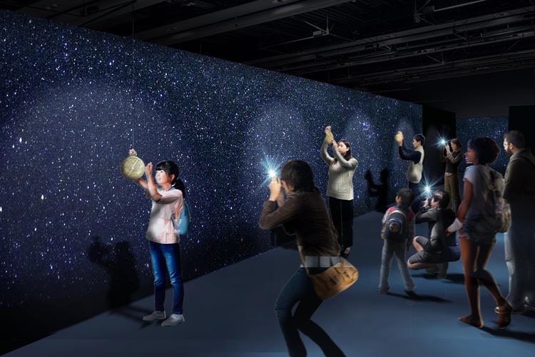 特別展「チ。　―地球の運動について―　地球(いわ)が動く」日本科学未来館 アストロラーベ体験イメージ